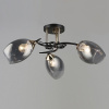 Люстра N4992/3 COF+FGD кофе+золото 3х60Вт E27 d560 h250 п/м