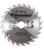 Диск пильный 205-111 CSB WD 190*24*30/20 HAMMER по дереву