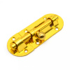 Шпингалет SOLLER 2,5" золото (111-017)
