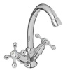 Смеситель д/я кухни Quartz 9893 (НВ31) керам. кран-буксы 3/8" хром