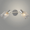 Люстра-спот DA6112/2 WH+CR белый+хром 2x40Вт E14 h195 HN23