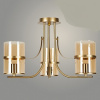 Люстра 52145/3 CHAMPAGNE GD золото 3х40Вт E27 d540 h300