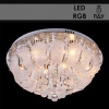 Люстра 5651/400 хром 4х40Вт E14 LED-RGB ПДУ d400 ALD17