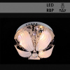 Люстра Y0897/300 CR хром 3х60Вт E14 LED RBP ПДУ d300 QH19