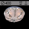 Люстра 5806/400 CR хром 4х40Вт E14 LED WT ПДУ d400 SDA19