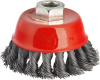 Кордщетка 207-105 HAMMER 75мм М14 чашка витая жесткая для УШМ