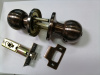 Защелка дверная S-Locked 6072-01 ET AC медь кл./фикс. (ШАР) (30шт) (К+)