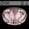 Люстра 55655/500 CR хром 5х40Вт E14 LED-RBP ПДУ d500 h250