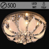 Люстра 55582/500 CR хром 5х40Вт E14 LED-WT ПДУ d500 h250