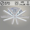 Люстра LI09824A/5 PR CR хром 50Вт LED 3000-6500K d370 ИК ПДУ+диммер HN23 (светодиодная)