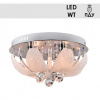 Люстра Y0279/400 хром 4х60Вт E14 LED-WT ПДУ d400 HN19