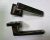 Комплект ручек S-Locked А-165-R ВН/CP черный никель/хром (квадрат) (20шт) (К+)