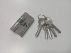 Механизм цилиндр. Doorlock V 2200Z N серия Variant никелированный 60мм (30x30) 5англ.кл./кл.
