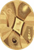 Ковер GOLD 103 (1,8х2,5м) овал 12 (KARAT/Украина)
