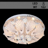 Люстра Y0930/500 хром 6х40Вт E14 LED-WT ПДУ d500 QH19