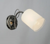 Бра N3854/1 BKPL+CR черный жемчуг+хром 1x40Вт E27 h155 QH20