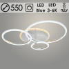 Люстра X20548/3B WT+CR белый/хром LED 95Вт 3000-6000K BLUE ПДУ+диммер d550 MGF22 (светодиодная)