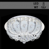 Люстра 5016/600 CR хром 8х40Вт E14 LED-WT ПДУ d600