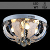 Люстра 76524/400 хром 4х60Вт E27 LED-WT ПДУ d400 HN19
