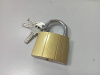 Замок навесной BINARY ВС264 38мм 3кл. золотистый (КТ) (240шт) (коробка)
