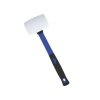Киянка резиновая 680г белая фибергласс. рукоятка Vertextools (ГИТ) (10-45-680)