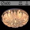 Люстра 55538/600 CR хром 8х40Вт E14 LED-RGB ПДУ d600 SDA20