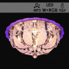 Люстра 5688/500 хром 5х40Вт E14 LED-WT+RGB ПДУ d500 SDA18 МР3