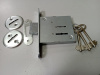 Замок врез. б/руч. S-Locked ЗВ8-4 3сув.кл. пр. риг. (50шт) (К+) (00-00000439)