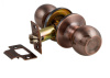 Защелка дверная S-Locked 6072-05 PS AC медь пустышка (ШАР) (К+)