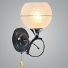Бра XA1025B/1 BK+CR черный+хром 1х60Вт E27 h210 HN21