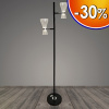 Торшер GL-01(BK) BK черный/белый плафон LED h157 BTH22