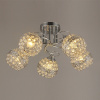 Люстра N2725/5 CR хром 5x40Вт E27 d520 h230 crst