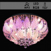 Люстра 5757/800 хром 12х40Вт E14 LED-RGB ПДУ d800 МР3
