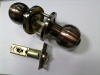 Защелка дверная S-Locked 6072-03 BK AC медь фикс. (ШАР) (30шт) (К+)