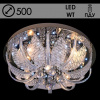 Люстра 55545/500 CR хром 8х40Вт E14 LED-WT ПДУ d500 SDA20