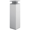 Опора мебельная регулируемая DAK27 40*40 H100 мат.хром (DAK27)