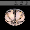 Люстра Y0897/400 хром 4х40Вт E14 LED WT ПДУ d400 QH19 МР3