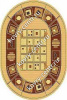 Ковер ВИКТОРИЯ В033V (1,8х2,55м) овал 30 (KALINKA/Россия)