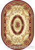 Ковер MILAN W450 (1х2м) овал коричн.3 (MERINOS/Россия)