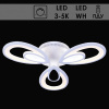 Люстра MX10024/3 WH белый LED 96Вт 3000+5000K ПДУ диммер d580 HN19 (светодиодная)