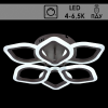 Люстра LI8838/6C COF кофе 84Вт LED 4000-6500K d520 ПДУ диммер mobile
