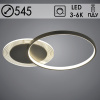 Люстра X20446/2M BK черный LED 58Вт 3000-6000K ПДУ диммер d545 MGF21