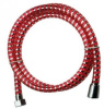 Шланг для душа 175см 1/2"(Имп)-1/2"(Имп) пластик красный 569-014