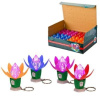 Фонарик светодиодный мини, 1 LED, пластик, 6,5х2,9см, 4 цвета (198-043)