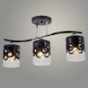 Люстра MH31071A/3 BK+CR черный+хром 3х60Dn E27 d510 h270