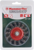 Кордщетка 207-208 HAMMER 75мм d6 рад. витая жесткая с хвост.