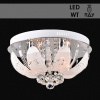 Люстра 76513/400 хром 4х60Вт E14 LED WT ПДУ d400