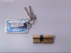 Механизм цилиндр. MARLOK ЦМ  75мм (32,5х42,5) латунь+стальной кл. 5+2кл. 