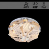 Люстра Y0930/400 хром 4х40Вт E14 LED RBP ПДУ d400 QH19 МР3