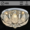 Люстра 3319/400 CR хром 4х60Вт E27 LED RBP ПДУ d400 SSH20